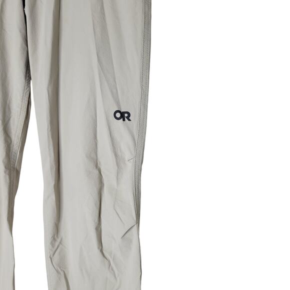 Outdoor Research Ferrosi Pants Womens Size 4 Beige Hiking Climbing UPF 50+ FLAWS - Picture 9 of 12